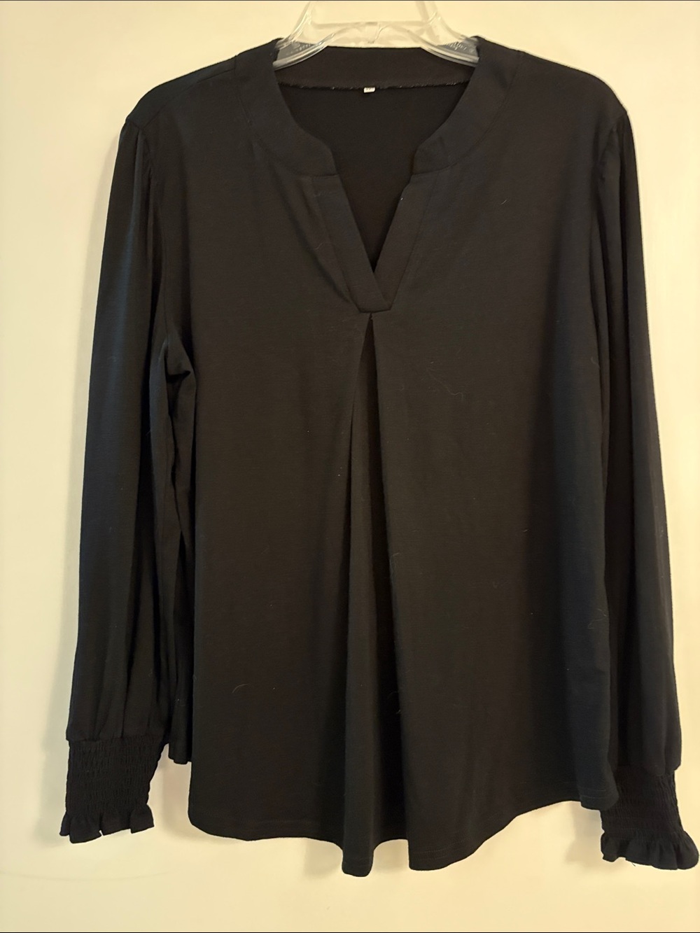 ☑️ Women's  Top with Smocked Cuffs 〰️